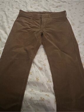 Men's Brown Corduroy Pants